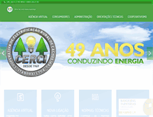 Tablet Screenshot of cerci.com.br